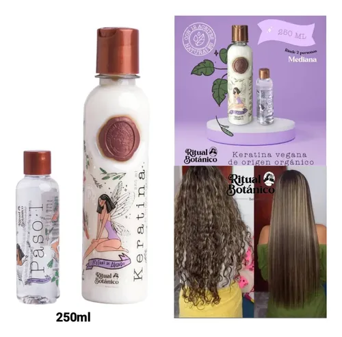 Keratina Ritual Bot nico Original Alisado Cabello Belleza