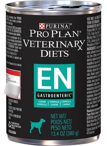 Purina Pro Plan Veterinary Diets En Gastrocanine, 330 G 12pz