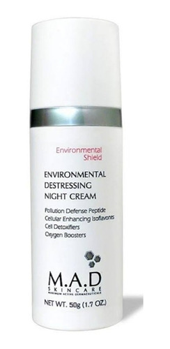 M.a.d Environmental Destressing Night Crem 50g.