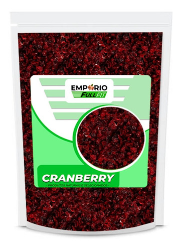 Cranberry Fruta Seca Desidratada Premium 5kg Safra Nova