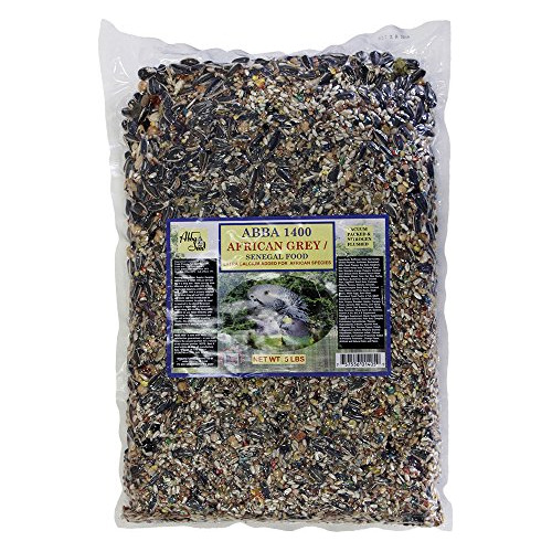 Abba 1400 Bird Foods African Grey-senegal Food 5lbs