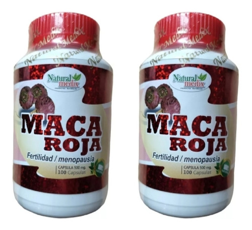 Maca Roja Peruana X 2  Unidades - Unidad a $39500