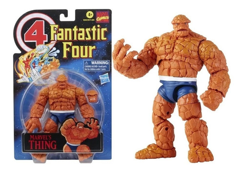 Figura Retro La Mole Marvel 4 Fantasticos - Hasbro