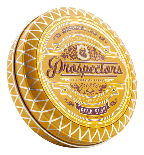 Prospectors Pomade/ Cera Gold Rush 4 Oz / 113 G