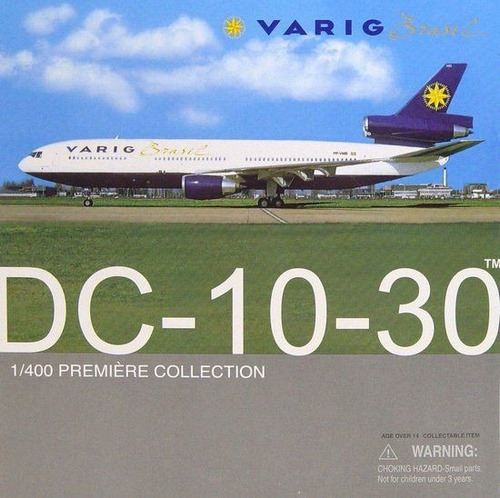 Imagem 3 de 6 de Varig Brasil Dc-10-30 - Dragon Wings - Frete Grátis