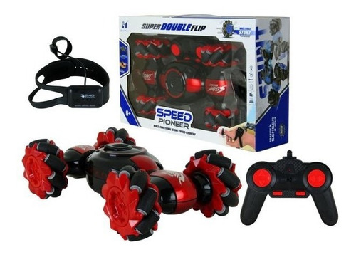 Imagen 2 de 3 de Auto Loco Con Doble Control Remoto Y Mano