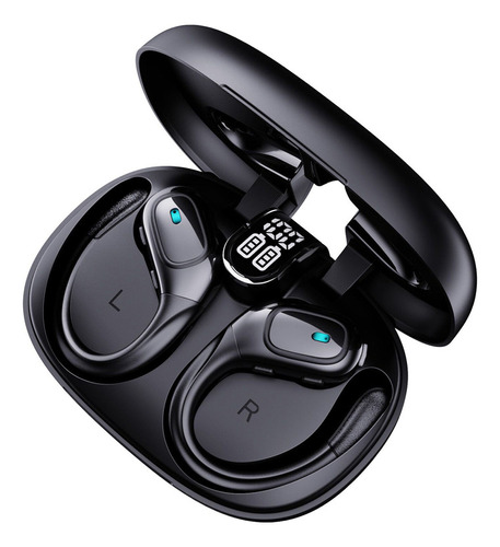 Audífonos Inalámbricos Bluetooth, Pantalla Digital Led, Auriculares Impermeables Ipx5, Micrófono Integrado,auriculares Con Cancelación De Ruido