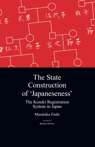 Libro: En Ingles La Construcción Estatal De Lo Japonés El