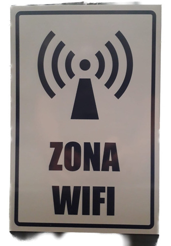 Cartel Zona Wifi