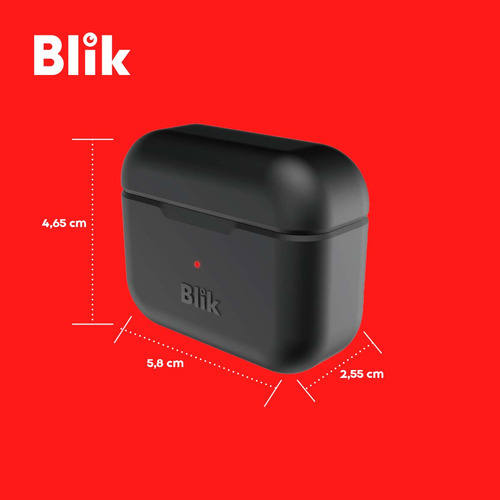 Audífonos In-ear Bluetooth Blik-air600 Negro
