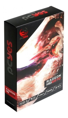 Imagem 8 de 8 de Placa de vídeo AMD Pcyes Radeon HD 6000 Series HD 6570 PJ6570HDR3SF 2GB