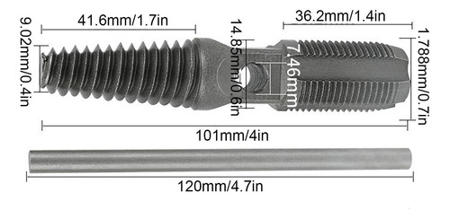 Extractor De Tuberías De Agua Rosca Rota De Tuberías De Agua