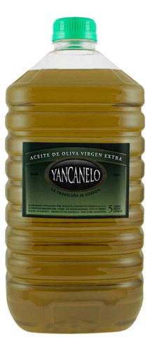 Aceite De Oliva Extra Virgen Clasico Yancanelo Bidon 5l.