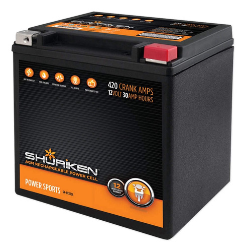 Shuriken 420 Crank Amps 30amp Hora Agm Bateria