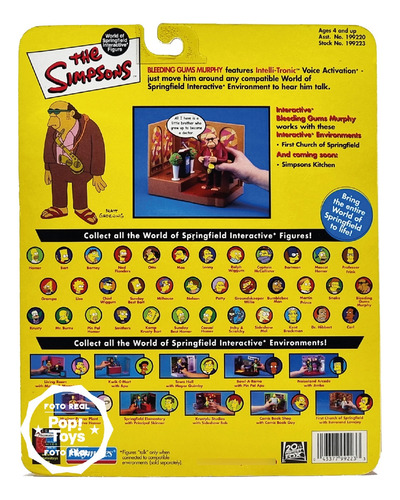 Playmates - The Simpsons- Bleeding Gums Murphy