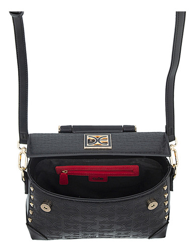 Bolsa Briefcase Cloe Ladasi Mediano Color Negro