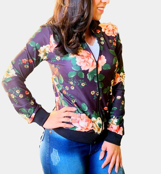 blusa bomber florida