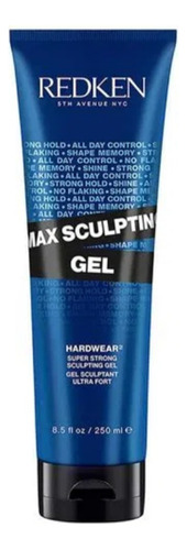 Gel Redken Max Sculpting Hardwear de 250 ml en gel para esculpir Redken Max