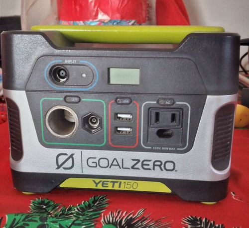 Imagen 3 de 3 de Goal Zero Yeti 150 Generador Portatil