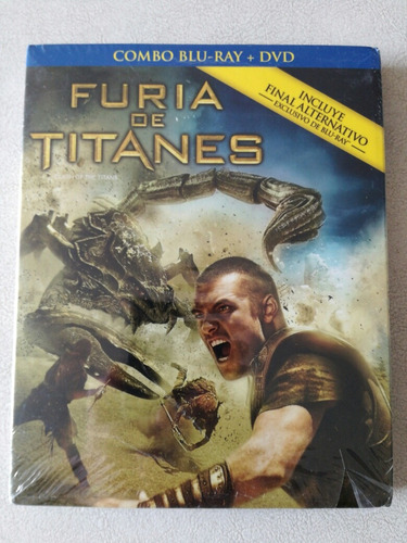 Furia De Titanes (2010) - Louis Leterrier - Combo B R / Dvd