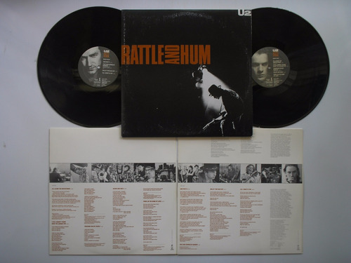 Lp Vinilo U2 Ratlle And Hum Printed Canada 1988