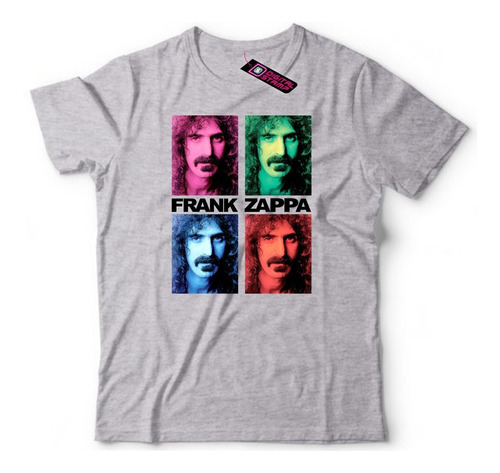 Remera Frank Zappa 3 Mothers Of Invention Digital Stamp Dtg