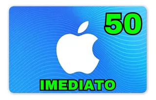 Cartão Vale Presente Gift Card Apple 50 Brasil Itunes