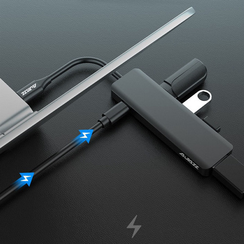 Imagem 3 de 11 de Docking Station Para Laptop Usb 3.0 Hdmi Pd At101p Preto