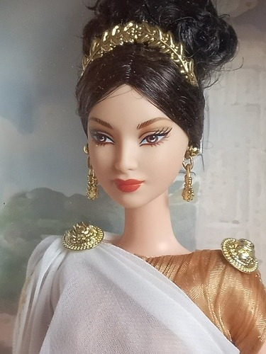 Imagem 1 de 7 de Barbie Dolls Of World Ancient Greece 2003 Deusa Morena