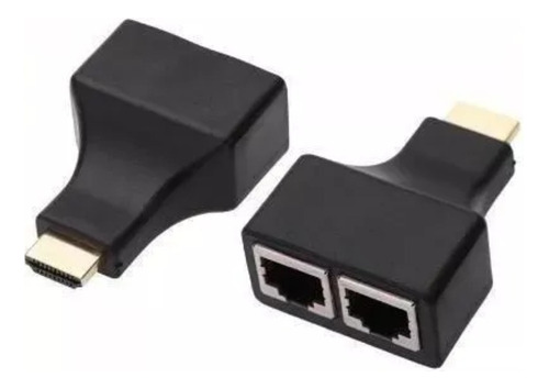 Extension Extender Hdmi 30m Por Utp 5/6 Rj45 30 Metros Par