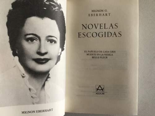 M. G. Eberhart Novelas Escogidas (aguilar)