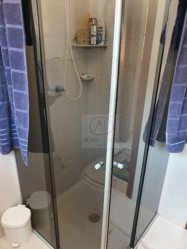 Imagem 12 de 19 de Apartamento Com 2 Dormitórios, 2 Banheiros E 1 Vaga Fechada À Venda, 80 M² Por R$ 375.000 - Marapé - Santos/sp - Ap10725