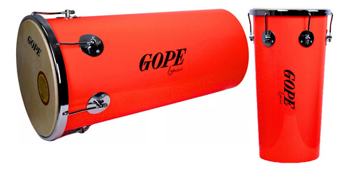 Rebolo Tantan Gope 10pol 45cm Luminix Laranja Neon