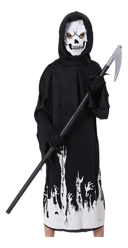 Halloween Scythe Glow-in-the-dark Grim Reaper Costume