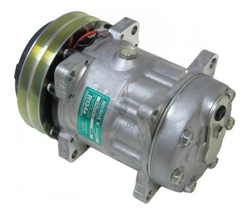 Compresor A/a Sanden 7h15 2 Canales 12v Deutz 8088