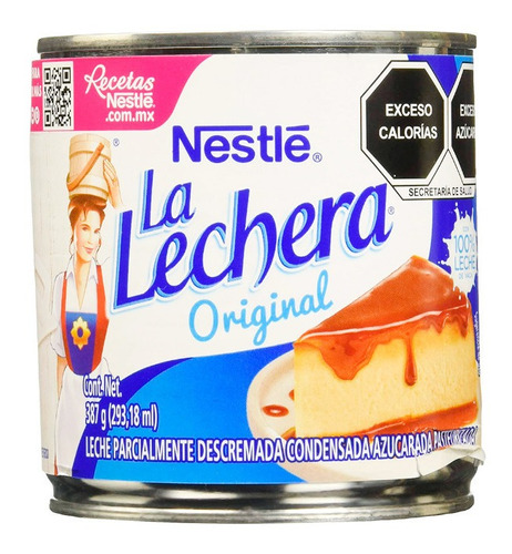 Leche Condensada La Lechera Nestle Lata De 387 Gr Original