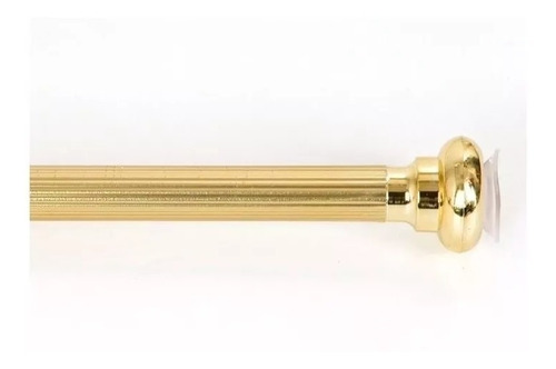 Barral Para Cortina De Baño Extensible 1,10 A 2 Mts Oro 