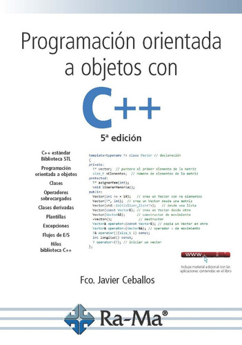 Programación Orientada A Objetos Con C++ 5ª Ed