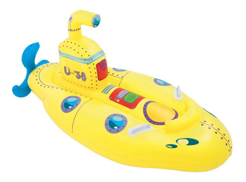 Imagen 3 de 8 de Colchoneta Inflable Submarino Bestway 165x86 41098 Bigshop