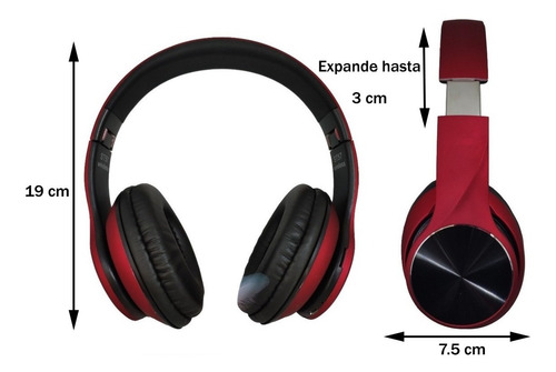 Audífonos Diadema Bluetooth St-57 Manos Libres Aux Tf Radio