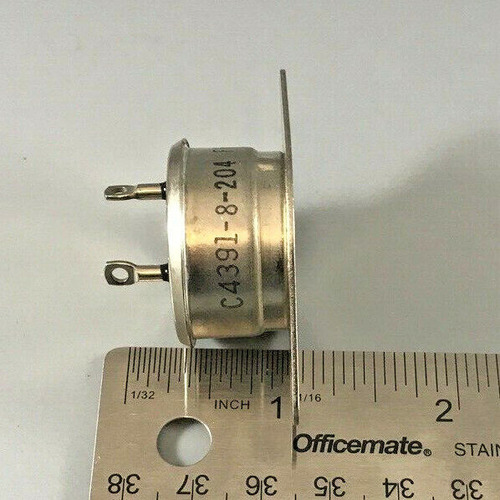 Klixon C4391-8-204 Flow Control Thermostat 2 Solder Tabs Eeo