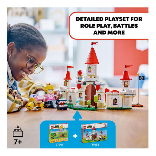 Lego Super Mario Battle Con Roy En Peachs Castle, El De Toy