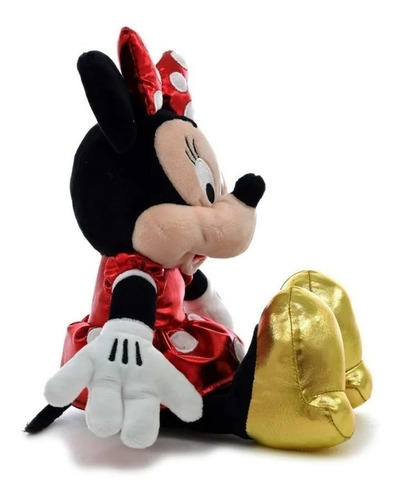 Peluche Minnie Mouse 30 Cm Con Brillos Disney Original Ed