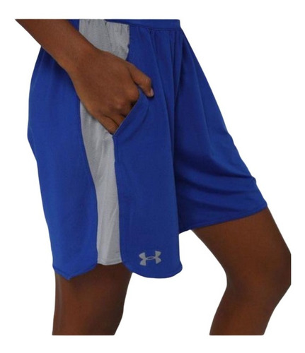 Short Under Armour Fitness Game Time Mujer Azul
