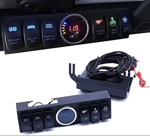 Panel De Control De 6 Switch Para Jeep Wrangler Tj Y Jk