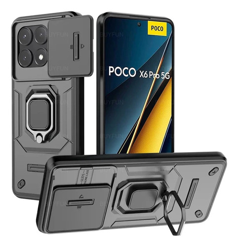 Forro Poco X6 Pro Ring Y Camera Protection 