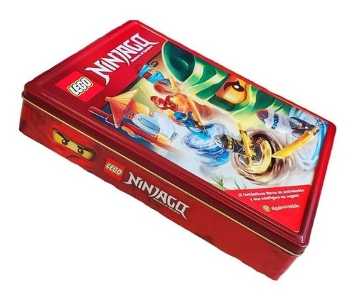 Lata Ninjago - Set De Actividades Con Juguete