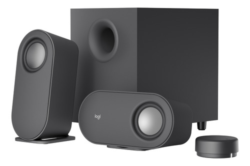 Subwoofer Y Parlantes Bluetooth Logitech Z407 80w Color Negro