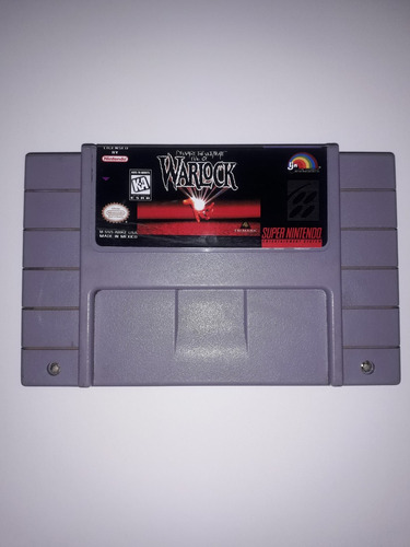 Warlock ( El Brujo) Para Super Nintendo