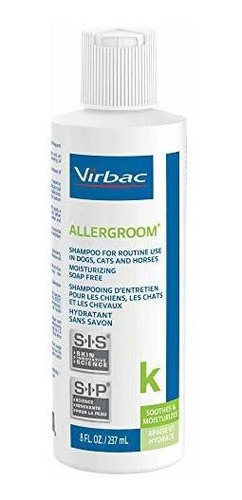 Virbac Allergroom Mascotas Champú Para Perros, Gatos Y Cabal